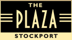 Logo for the The Plaza Stockport