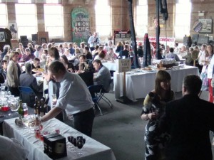 Reception in the main hall