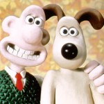 The Claymation figures Wallace and Gromit from Aardman Studios