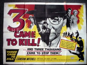 Poster for 3 Came to Kill