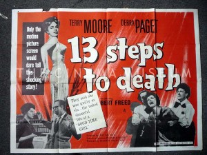 A poster for 13 Steps to Death