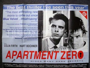 A poster for Apartment Zero