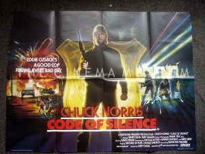 A poster for Code of Silence 