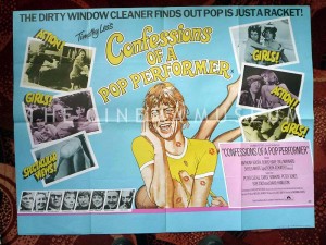 A poster for Confessions of a Pop Performer