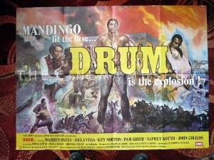 A poster for Drum