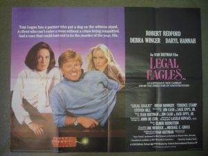A poster for Legal Eagles