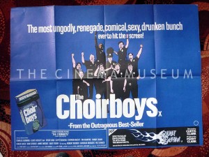 A poster for The Choirboys