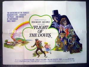 A poster for Flight Of The Doves