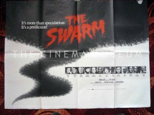 A poster for The Swarm