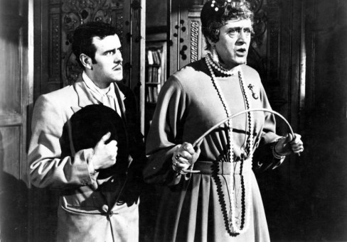 Alastair Sim and George Cole In The Belles of St Trinian's
