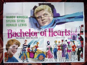 A poster for Bachelor of Hearts
