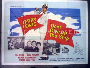 A poster for Don't Give Up The Ship