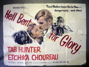 A poster for Hell Bent for Glory