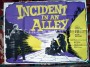 A poster for Incident In An Alley