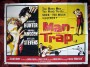 A poster for Man Trap