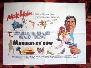 A poster for Murderers' Row