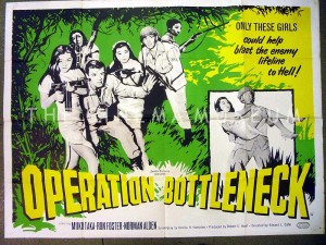 A poster for Operation Bottleneck