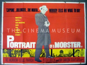 A poster for Portrait of a Mobster