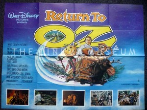 A poster for Return to Oz