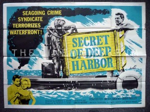 A poster for Secret of Deep Harbor