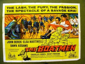 A poster for The Boatmen
