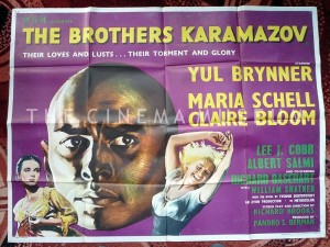 A poster for The Brothers Karamazov