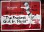 A poster for The Foxiest Girl In Paris
