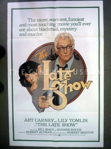 A poster for The Late Show