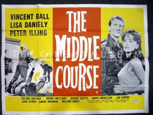 A poster for The Middle Course