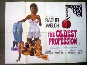 A poster for The Oldest Profession