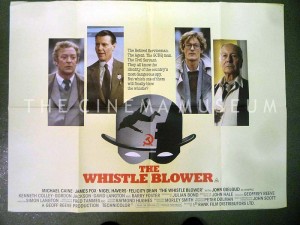 A poster for The Whistle Blower