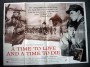 A poster for A Time to Love and a Time to Die