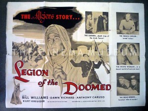 A poster for Legion of the Doomed
