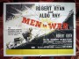 A poster for Men In War