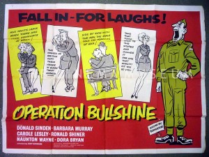 A poster for Operation Bullshine 