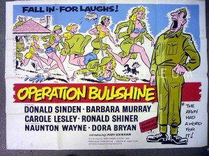 A poster for Operation Bullshine 