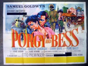 A poster for Porgy and Bess