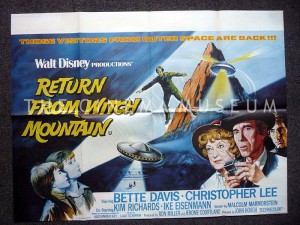 A poster for Return from Witch Mountain
