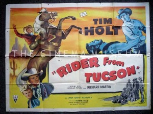 A poster for Rider from Tucson