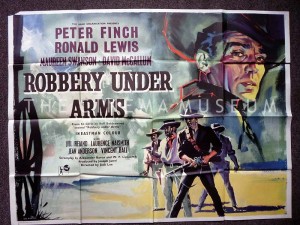 A poster for Robbery Under Arms