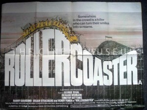 A poster for Rollercoaster 