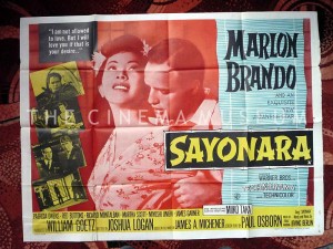 A poster for Sayonara