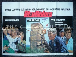 A poster for Sky Riders