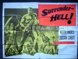 A poster for Surrender - Hell!
