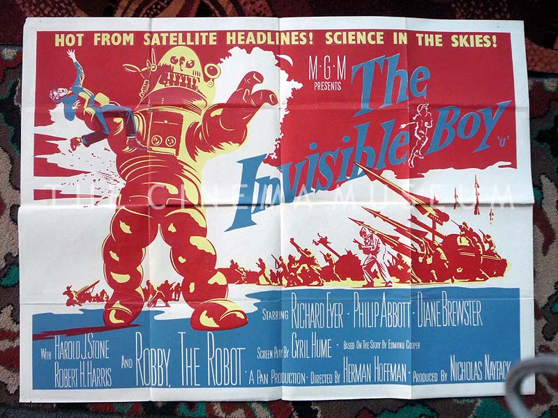 the invisible boy 1957 posters shop the cinema museum london