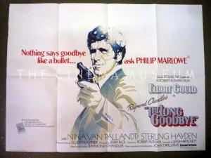 A poster for The Long Goodbye 