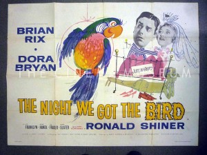 A poster for The Night We Got the Bird