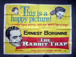 A poster for The Rabbit Trap