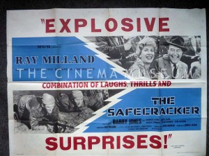 A poster for The Safecracker