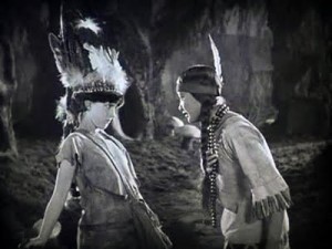Still from 1924 b&w film Peter Pan